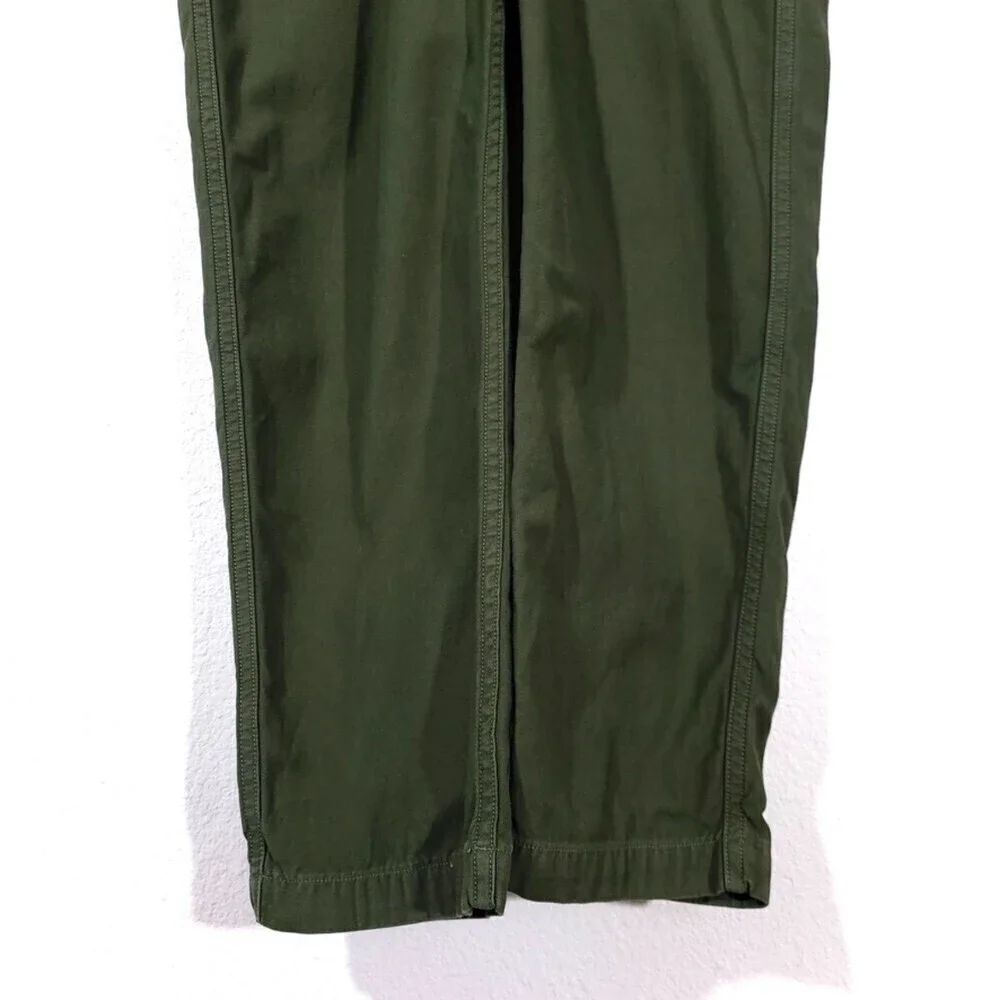CITIZENS OF HUMANITY Marta Utility Jumpsuit Workwear Coverall Minimal Cargo Army